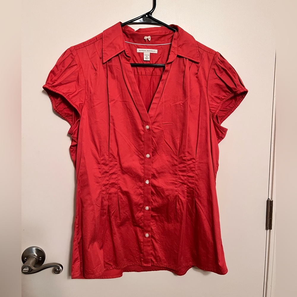 Banana Republic Pink Blouse